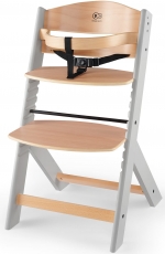 Дитячий стільчик для годування Kinderkraft Enock Gray Wood